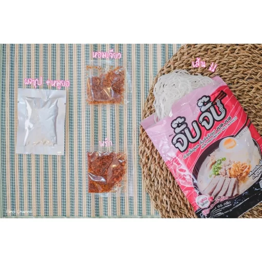 ส่วนผสม จั๊บจั๊บ ก๋วยจั๊บรสต้นตำรับ
