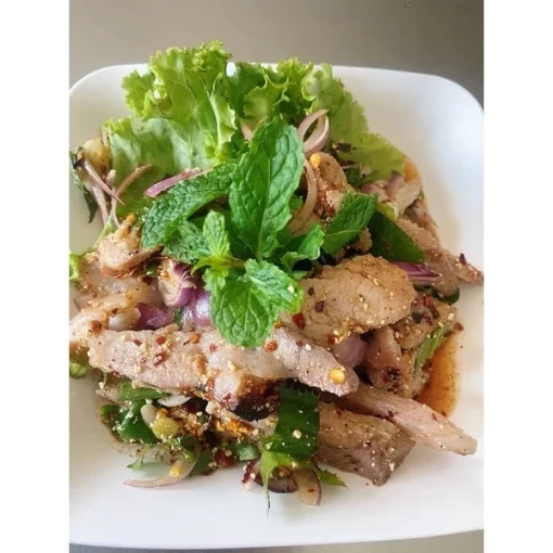 เมนูข้าวคั่ว ลาบข้าวเหนียว