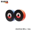 สายลมตรงม้วน EUROX 6.5x10ส้ม100เมตร
