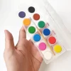 สีน้ำแบบก้อน 12 สี